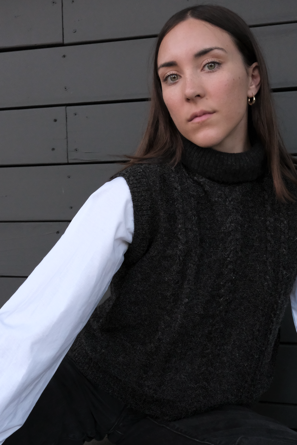 Turtleneck Vest
