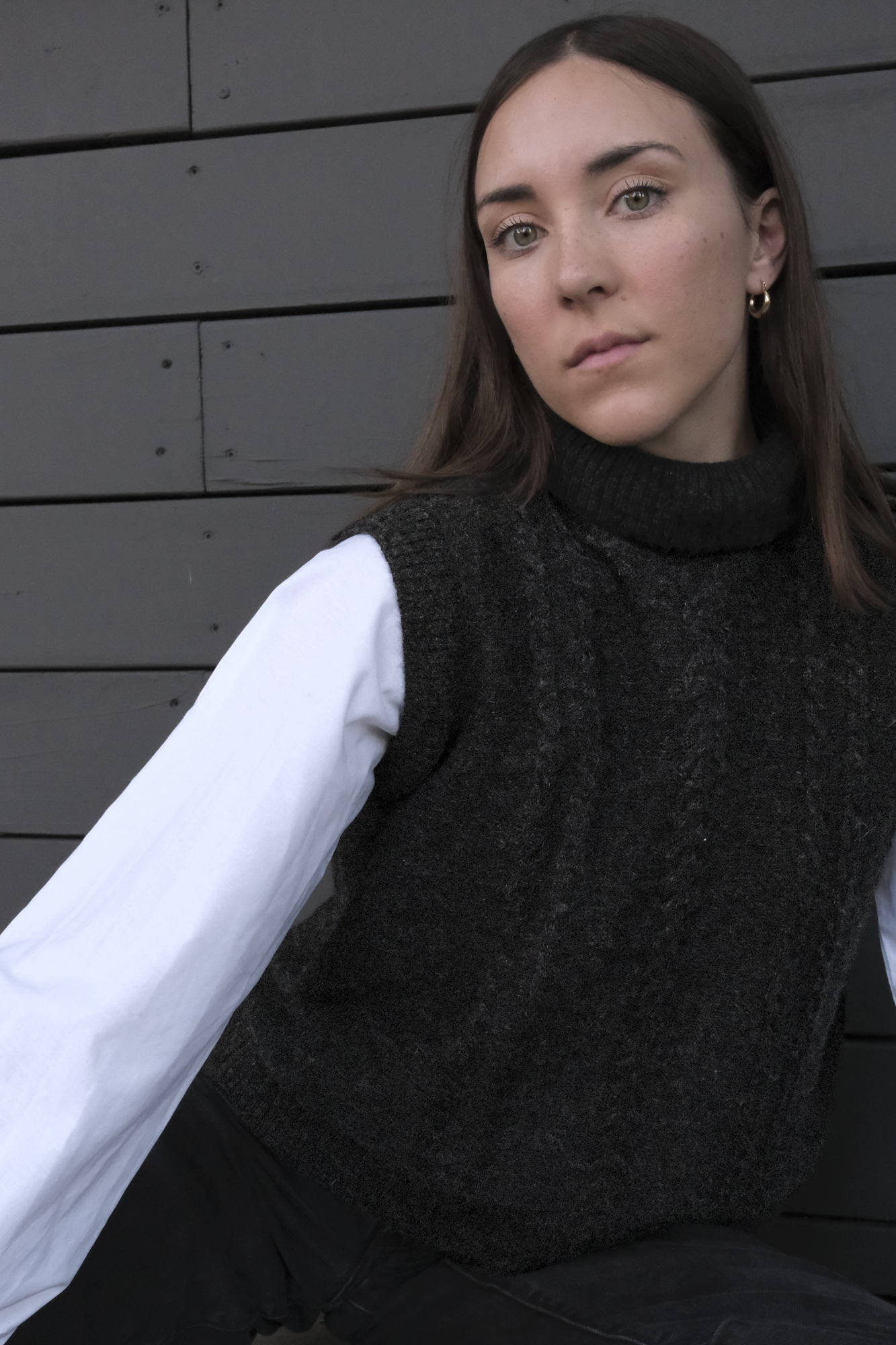 Turtleneck Vest